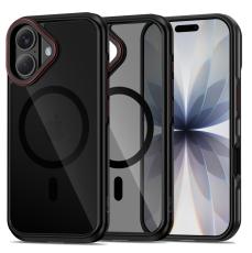 Tech-Protect iPhone 17 Skal MagSafe MagHybrid Svart/R&ouml;d