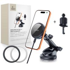 Tech-Protect 25W Qi2.2 Magnetisk MagSafe Billaddare Svart