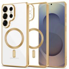 Tech-Protect Galaxy S26 Ultra Skal MagSafe MagFlex Shiny Gold