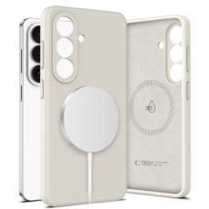 Tech-Protect Galaxy S26 Skal MagSafe Silicone Cosmic Latte