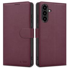 Tech-Protect Galaxy A37 / A36 / A56 Fodral L&auml;der Mulberry