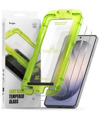 Ringke Galaxy S26 2-PACK Easy Slide Sk&auml;rmskydd H&auml;rdat Glas