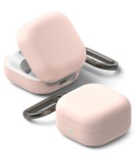 Ringke Galaxy Buds 4 / 4 Pro Skal Silikon Pink Sand