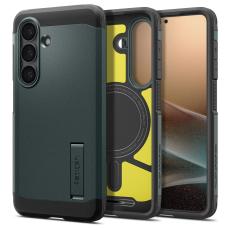 Spigen Galaxy S26 Skal MagSafe Tough Armor Abyss Green