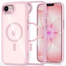 Tech-Protect iPhone 17e/16e Skal MagSafe MagMat Rosa/Transparent
