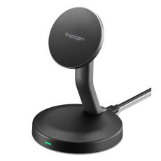Spigen 15W Magnetisk MagSafe Laddare Essential Svart