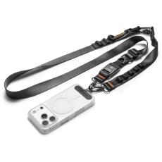 Spigen Universalt Mobilsn&ouml;re Lanyard Strap Crossbody Svart
