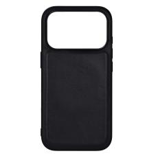 Buffalo iPhone 17 Pro Skal MagSafe Äkta Läder Svart