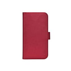 Gear iPhone 17 Pro Fodral MagSafe Läder Deep Red