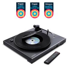 MIXX Vinyl- och CD-Spelare Analog Plus 2-in-1 Svart