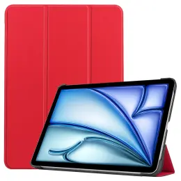 iPad Air 13 2025/2024 Fodral Tri-Fold Röd