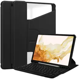 Samsung Galaxy Tab S10 Plus Fodral 360° Rotation Svart