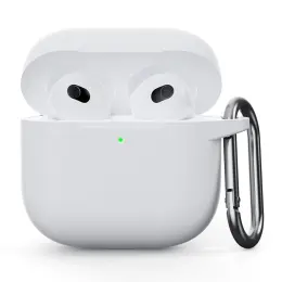 AirPods 4 Skal Med Krok Silikon Vit