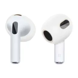 AirPods 3 Silikonskydd Vit