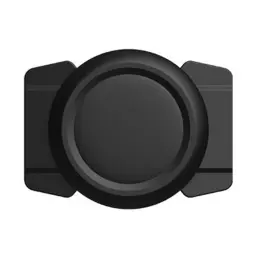 Apple AirTag Magnetsikt Silikonskal Svart