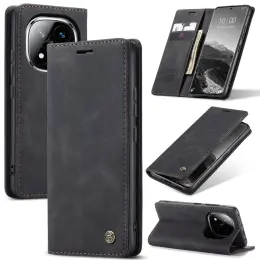 CASEME Redmi Note 14 Pro/Pro Plus 5G Fodral Flip Retro Läder