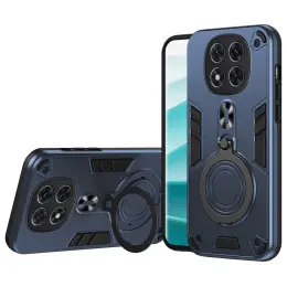 Xiaomi Redmi Note 14 Pro 5G Skal Kickstand Hybrid Blå
