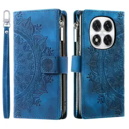 Xiaomi Redmi Note 14 Pro/Pro Plus 5G Fodral Mandala Blå