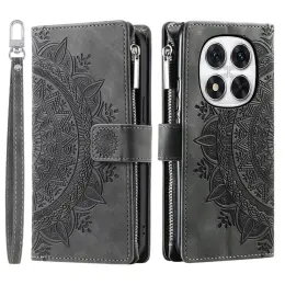 Xiaomi Redmi Note 14 Pro/Pro Plus 5G Fodral Mandala Grå