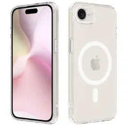 iPhone 16e Skal MagSafe TPU / Akryl Transparent