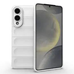 Samsung Galaxy S25 Edge Skal Magic Shield Vit