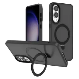 Samsung Galaxy S25 Edge Skal MagSafe Kickstand Svart