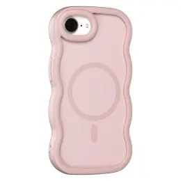 iPhone 16e Skal MagSafe Wavy Matt Rosa