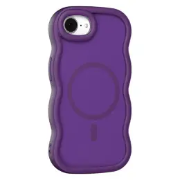 iPhone 16e Skal MagSafe Wavy Matt Lila