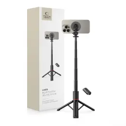 Tech-Protect Bluetooth MagSafe Selfiestick Tripod Svart