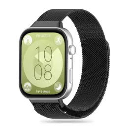 Tech-Protect Huawei Watch Fit 3 Armband MilaneseBand Svart
