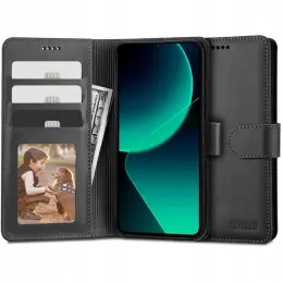 Tech-Protect Xiaomi 13T/13T Pro Fodral Läder Svart