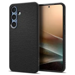 Spigen Galaxy S25 Skal Liquid Air Matt Svart