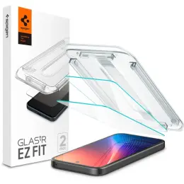 Spigen Google Pixel 9a 2-PACK Skärmskydd GLAS.tR "Ez Fit"