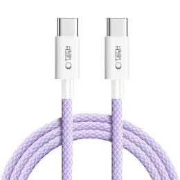 Tech-Protect 2m 60W/3A PD USB-C - USB-C Kabel UltraBoost Mauve
