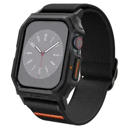 Spigen Apple Watch 10 42 mm Armband Lite Fit 'Pro' Svart