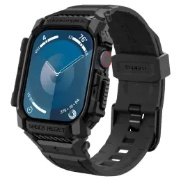 Spigen Apple Watch 10 46 mm Skal Rugged Armor 'Pro' Svart