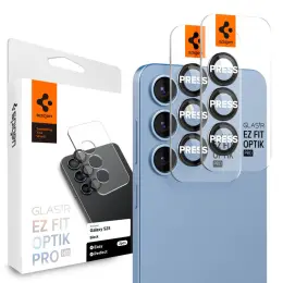 Spigen Galaxy S25 2-PACK Linsskydd Optik GLAS.tR "Ez Fit"