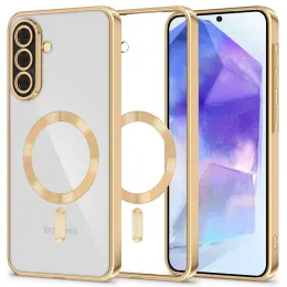 Tech-Protect Galaxy A56 5G Skal MagSafe MagFlex Shiny Gold
