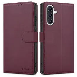 Tech-Protect Samsung Galaxy A36 5G Fodral Läder Mulberry
