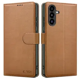 Tech-Protect Samsung Galaxy A56 5G Fodral Läder Brun