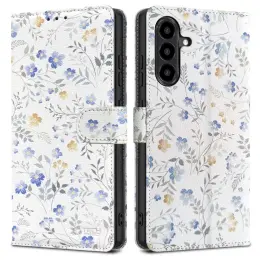 Tech-Protect Galaxy A56 5G Fodral Läder Spring Flowers