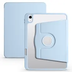 iPad Air 13 2025/2024 Fodral Hybrid Rotation Pennhållare Blå