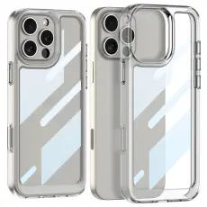 GKK iPhone 16 Pro Max Skal Shockproof TPU Crystal Clear
