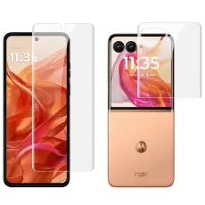 IMAK Motorola Razr 50 Ultra 5G Skärmskydd Heltäckande TPU