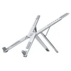 BONERUY Vikbart Laptop Stativ Silver