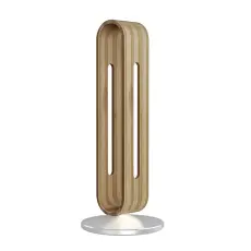 BONERUY Hörlursställ Bambu Silver