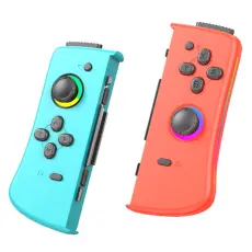 DATA FROG Nintendo Switch Joy-Con Kontroll R&ouml;d / Bl&aring;
