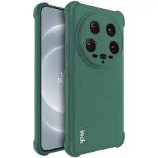 IMAK Xiaomi 14 Ultra Skal TPU AirBag H&ouml;rn Matt Gr&ouml;n