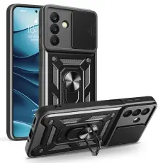 Samsung Galaxy A26 5G Skal CamShield Ring Hybrid Svart