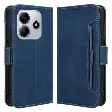 Xiaomi Redmi Note 14 5G Fodral Med Avtagbart Kortfack Blå